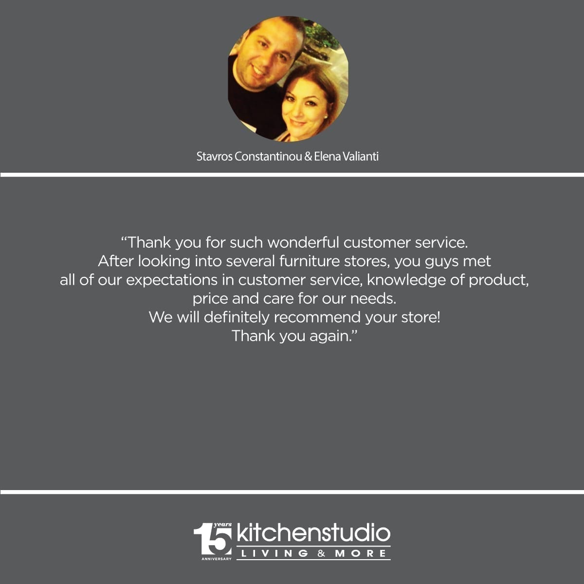 Stavros Constantinou & Elena Valianti